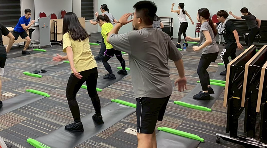 體適能滑板有氧訓練